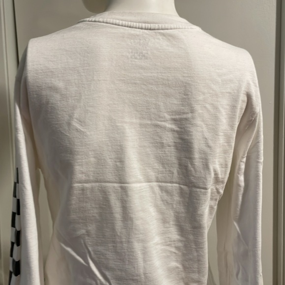 VANS White Longsleeve Tee SzSmall - Picture 7 of 11